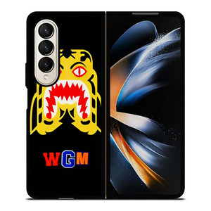 BAPE TIGER WGM Samsung Galaxy Z Fold 4 Case Cover BAPE TIGER WGM Samsung Galaxy Z Fold 4 Case Cover