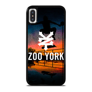 ZOO YORK SKATEBOARD SUNSET SKY iPhone X / XS Case Cover