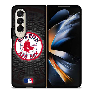 BOSTON RED SOX MLB LOGO Samsung Galaxy Z Fold 4 Case Cover BOSTON RED SOX MLB LOGO Samsung Galaxy Z Fold 4 Case Cover