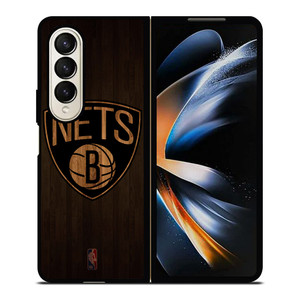 BROOKLYN NETS BASKETBALL COURT NBA Samsung Galaxy Z Fold 4 Case Cover BROOKLYN NETS BASKETBALL COURT NBA Samsung Galaxy Z Fold 4 Case Cover