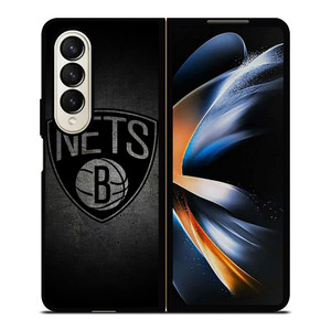 BROOKLYN NETS NBA GRUNGE Samsung Galaxy Z Fold 4 Case Cover BROOKLYN NETS NBA GRUNGE Samsung Galaxy Z Fold 4 Case Cover