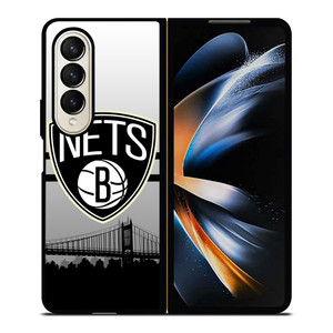 BROOKLYN NETS NBA SKYLINE Samsung Galaxy Z Fold 4 Case Cover