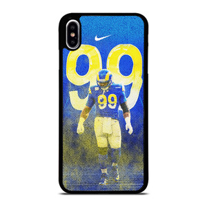 AARON DONALD 99 LOS ANGELES RAMS NFL FOOTBALL iPhone XS Max Case Cover AARON DONALD 99 LOS ANGELES RAMS NFL FOOTBALL iPhone XS Max Case Cover