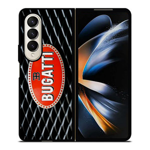 BUGATTI CARS METAL EMBLEM Samsung Galaxy Z Fold 4 Case Cover BUGATTI CARS METAL EMBLEM Samsung Galaxy Z Fold 4 Case Cover