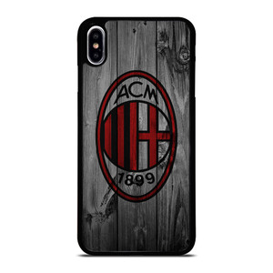 AC MILAN FOOTBALL WOODEN LOGO iPhone XS Max Case Cover AC MILAN FOOTBALL WOODEN LOGO iPhone XS Max Case Cover
