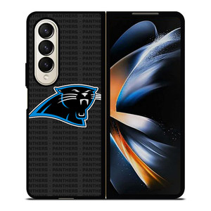 CAROLINA PANTHERS FOOTBALL TEXT Samsung Galaxy Z Fold 4 Case Cover CAROLINA PANTHERS FOOTBALL TEXT Samsung Galaxy Z Fold 4 Case Cover