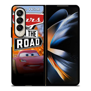 CARS ON THE ROAD DISNEY Samsung Galaxy Z Fold 4 Case Cover CARS ON THE ROAD DISNEY Samsung Galaxy Z Fold 4 Case Cover