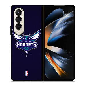 CHARLOTTE HORNETS BASKETBALL NBA Samsung Galaxy Z Fold 4 Case Cover CHARLOTTE HORNETS BASKETBALL NBA Samsung Galaxy Z Fold 4 Case Cover
