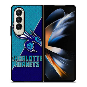 CHARLOTTE HORNETS NBA BASKETBALL LOGO Samsung Galaxy Z Fold 4 Case Cover CHARLOTTE HORNETS NBA BASKETBALL LOGO Samsung Galaxy Z Fold 4 Case Cover