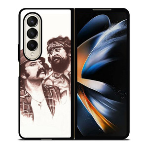 CHEECH AND CHONG COMEDY DUO Samsung Galaxy Z Fold 4 Case Cover CHEECH AND CHONG COMEDY DUO Samsung Galaxy Z Fold 4 Case Cover