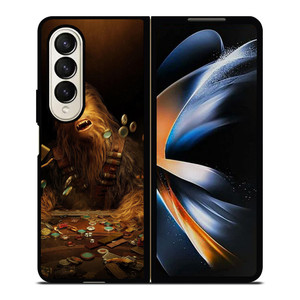 CHEWBACCA STAR WARS CUTE Samsung Galaxy Z Fold 4 Case Cover CHEWBACCA STAR WARS CUTE Samsung Galaxy Z Fold 4 Case Cover