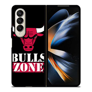 CHICAGO BULLS FANS ZONE Samsung Galaxy Z Fold 4 Case Cover CHICAGO BULLS FANS ZONE Samsung Galaxy Z Fold 4 Case Cover