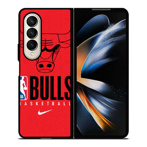 CHICAGO BULLS NBA BASKETBALL LOGO Samsung Galaxy Z Fold 4 Case Cover