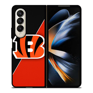 CINCINNATI BENGALS NFL FOOTBALL LOGO Samsung Galaxy Z Fold 4 Case Cover