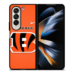 CINCINNATI BENGALS NFL FOOTBALL NIKE Samsung Galaxy Z Fold 4 Case Cover CINCINNATI BENGALS NFL FOOTBALL NIKE Samsung Galaxy Z Fold 4 Case Cover
