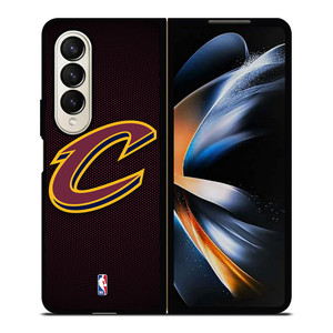 CLEVELAND CAVALIERS BASKETBALL NBA Samsung Galaxy Z Fold 4 Case Cover CLEVELAND CAVALIERS BASKETBALL NBA Samsung Galaxy Z Fold 4 Case Cover