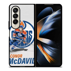 CONNOR MCDAVID EDMONTON OILERS Samsung Galaxy Z Fold 4 Case Cover CONNOR MCDAVID EDMONTON OILERS Samsung Galaxy Z Fold 4 Case Cover