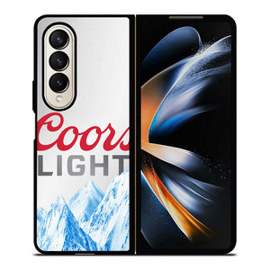 COORS LIGHT ICED BEER Samsung Galaxy Z Fold 4 Case Cover COORS LIGHT ICED BEER Samsung Galaxy Z Fold 4 Case Cover