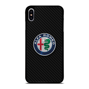 ALFA ROMEO CAR CARBON FIBER iPhone XS Max Case Cover