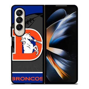 DENVER BRONCOS NFL TEAM Samsung Galaxy Z Fold 4 Case Cover DENVER BRONCOS NFL TEAM Samsung Galaxy Z Fold 4 Case Cover