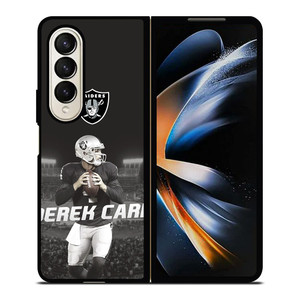 DEREK CARR LAS VEGAS RAIDERS Samsung Galaxy Z Fold 4 Case Cover DEREK CARR LAS VEGAS RAIDERS Samsung Galaxy Z Fold 4 Case Cover