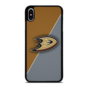 ANAHEIM DUCKS NHL HOCKEY LOGO iPhone XS Max Case Cover ANAHEIM DUCKS NHL HOCKEY LOGO iPhone XS Max Case Cover