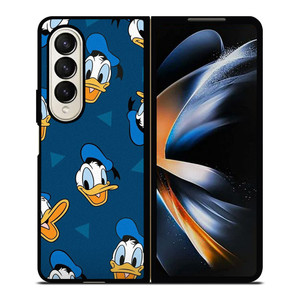 DISNEY DONALD DUCK PATTERN Samsung Galaxy Z Fold 4 Case Cover