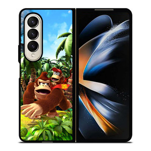 DONKEY KONG NINTENDO GAMES Samsung Galaxy Z Fold 4 Case Cover