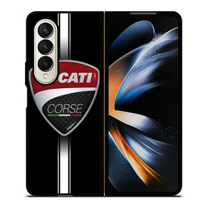 DUCATI CORSE MOTOR LOGO Samsung Galaxy Z Fold 4 Case Cover DUCATI CORSE MOTOR LOGO Samsung Galaxy Z Fold 4 Case Cover
