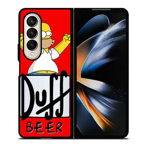 DUFF BEER THE SIMPSONS CARTOON 4 Samsung Galaxy Z Fold 4 Case Cover DUFF BEER THE SIMPSONS CARTOON 4 Samsung Galaxy Z Fold 4 Case Cover