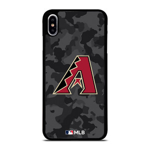 ARIZONA DIAMONDBACKS BASEBALL BLACK CAMO iPhone XS Max Case Cover