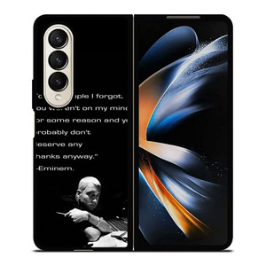 EMINEM RAPPER QUOTES 2 Samsung Galaxy Z Fold 4 Case Cover