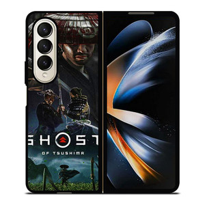 GHOST OF TSUSHIMA GAMES Samsung Galaxy Z Fold 4 Case Cover GHOST OF TSUSHIMA GAMES Samsung Galaxy Z Fold 4 Case Cover