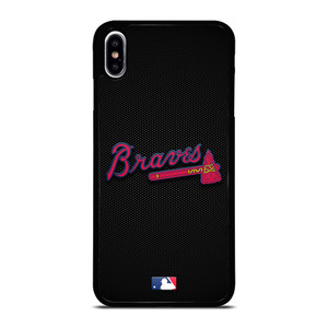 ATLANTA BRAVES CHOP ON BASEBALL iPhone XS Max Case Cover