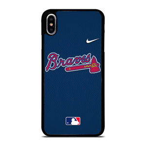 ATLANTA BRAVES MLB BASEBALL NIKE iPhone XS Max Case Cover