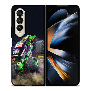 GRAVE DIGGER MONSTER JAM TRUCK Samsung Galaxy Z Fold 4 Case Cover GRAVE DIGGER MONSTER JAM TRUCK Samsung Galaxy Z Fold 4 Case Cover