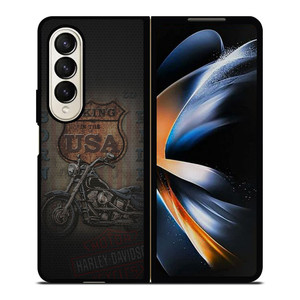 HARLEY DAVIDSON BIKERS Samsung Galaxy Z Fold 4 Case Cover HARLEY DAVIDSON BIKERS Samsung Galaxy Z Fold 4 Case Cover