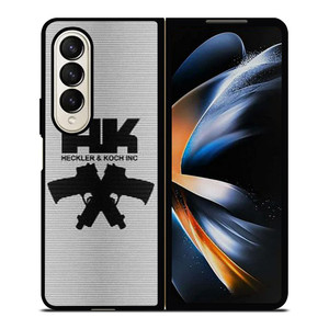 HECKLER AND KOCH PISTOLS LOGO Samsung Galaxy Z Fold 4 Case Cover HECKLER AND KOCH PISTOLS LOGO Samsung Galaxy Z Fold 4 Case Cover