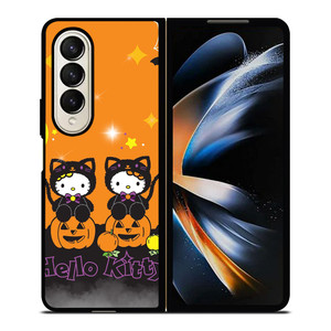 HELLO KITTY DISNEY HALLOWEEN Samsung Galaxy Z Fold 4 Case Cover HELLO KITTY DISNEY HALLOWEEN Samsung Galaxy Z Fold 4 Case Cover
