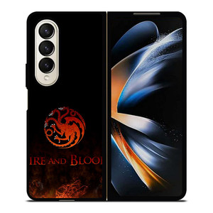 HOUSE OF THE DRAGON FIRE AND BLOOD Samsung Galaxy Z Fold 4 Case Cover