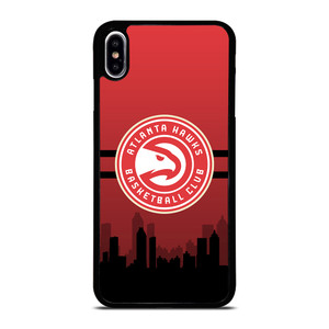 ATLANTA HAWKS NBA SKYLINE iPhone XS Max Case Cover ATLANTA HAWKS NBA SKYLINE iPhone XS Max Case Cover