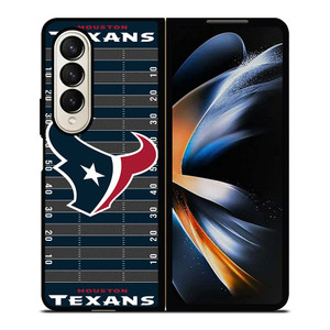 HOUSTON TEXANS FOOTBALL FIELD Samsung Galaxy Z Fold 4 Case Cover