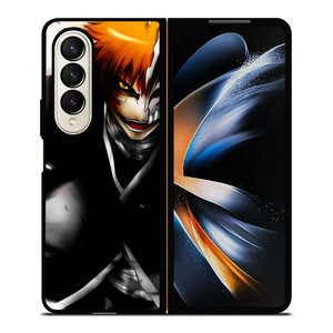 ICHIGO KUROSAKI BLEACH ANIME 2 Samsung Galaxy Z Fold 4 Case Cover ICHIGO KUROSAKI BLEACH ANIME 2 Samsung Galaxy Z Fold 4 Case Cover