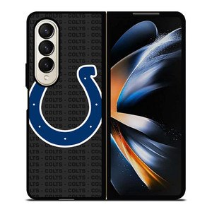 INDIANAPOLIS COLTS FOOTBALL TEXT Samsung Galaxy Z Fold 4 Case Cover INDIANAPOLIS COLTS FOOTBALL TEXT Samsung Galaxy Z Fold 4 Case Cover