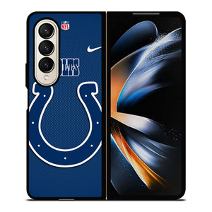 INDIANAPOLIS COLTS NFL FOOTBALL NIKE Samsung Galaxy Z Fold 4 Case Cover INDIANAPOLIS COLTS NFL FOOTBALL NIKE Samsung Galaxy Z Fold 4 Case Cover