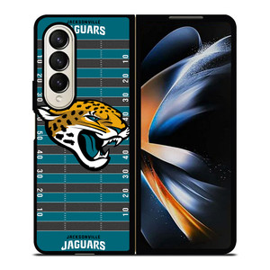 JACKSONVILLE JAGUARS FOOTBALL FIELD Samsung Galaxy Z Fold 4 Case Cover JACKSONVILLE JAGUARS FOOTBALL FIELD Samsung Galaxy Z Fold 4 Case Cover