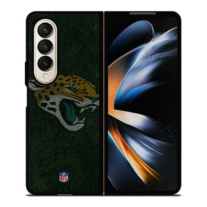 JACKSONVILLE JAGUARS FOOTBALL NFL Samsung Galaxy Z Fold 4 Case Cover JACKSONVILLE JAGUARS FOOTBALL NFL Samsung Galaxy Z Fold 4 Case Cover