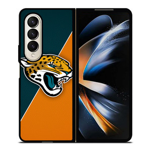 JACKSONVILLE JAGUARS NFL FOOTBALL LOGO Samsung Galaxy Z Fold 4 Case Cover JACKSONVILLE JAGUARS NFL FOOTBALL LOGO Samsung Galaxy Z Fold 4 Case Cover