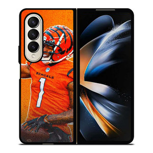 JAMARR CHASE CINCINNATI BENGALS NFL FOOTBALL 2 Samsung Galaxy Z Fold 4 Case Cover JAMARR CHASE CINCINNATI BENGALS NFL FOOTBALL 2 Samsung Galaxy Z Fold 4 Case Cover
