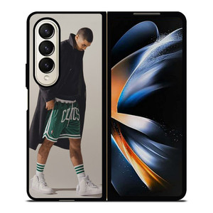JASON TATUM BOSTON CELTICS 2 Samsung Galaxy Z Fold 4 Case Cover JASON TATUM BOSTON CELTICS 2 Samsung Galaxy Z Fold 4 Case Cover